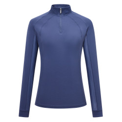 Dames longsleeve-top Imperial Riding Katya Bluebell Blauw