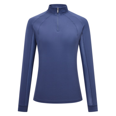 Dames longsleeve-top Imperial Riding Katya Bluebell Blauw
