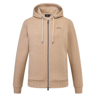 HV Polo dameshoodie Janny Champagne Beige