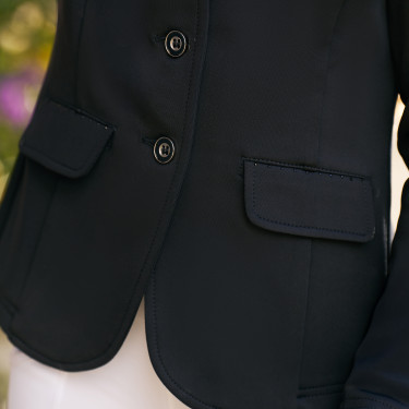 Wedstrijdjas Imperial Riding Basic Glam Kids Zwart