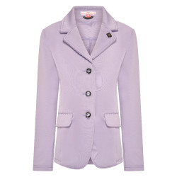 Wedstrijdjas Imperial Riding Basic Glam Kids Glycine Violet