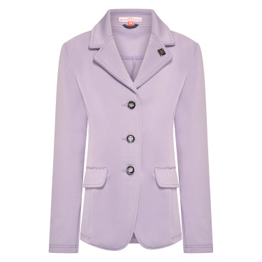 Wedstrijdjas Imperial Riding Basic Glam Kids Glycine Violet