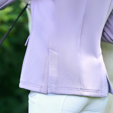 Wedstrijdjas Imperial Riding Basic Glam Kids Glycine Violet
