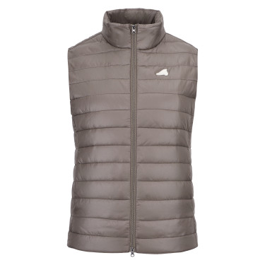 Euro-Star Melania dames bodywarmer Steen Grijs