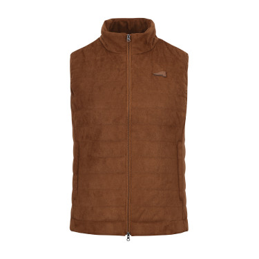 Dames bodywarmer Euro-Star Michelina Cognac Bruin