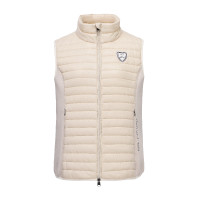 Technische mouwloze damesbodywarmer HV Polo Maxine Set Wit