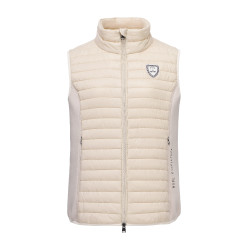 Technische mouwloze damesbodywarmer HV Polo Maxine Set Wit