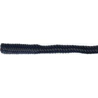 Longeerlijn Bucas Show-Line comfort met paniekhaak Marine / grijs Blauw