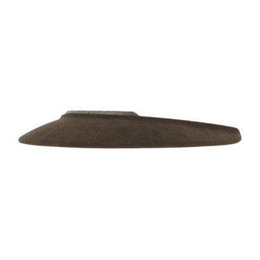 Angel Flex-On fluwelen zonneklep Choco Bruin