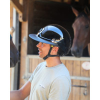 Mips Flex-on Armet helm zwart vizier Unisex Dark kinriem zwart