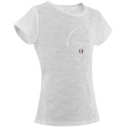 Kinder T-shirt EQUITHÈME ‘Claire’ Wit