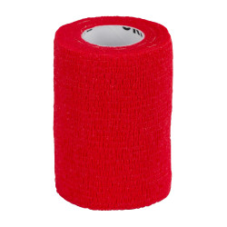 Zelfklevend verband 10 cm EquiLASTIC Kerbl Rood