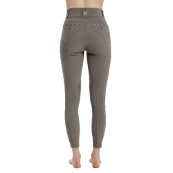 Horseware Newmarket broek middelhoge taille kniegreep Onweer Blauw Horseware Newmarket broek middelhoge taille kniegreep Onweer Blauw