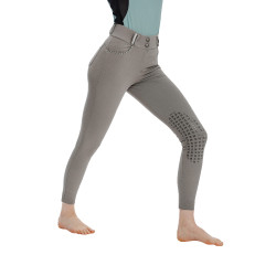 Horseware Newmarket broek middelhoge taille kniegreep Onweer Blauw Horseware Newmarket broek middelhoge taille kniegreep Onweer Blauw