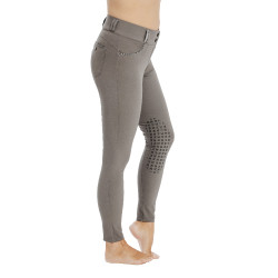 Horseware Newmarket broek middelhoge taille kniegreep Onweer Blauw Horseware Newmarket broek middelhoge taille kniegreep Onweer Blauw
