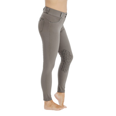 Horseware Newmarket broek middelhoge taille kniegreep Onweer Blauw Horseware Newmarket broek middelhoge taille kniegreep Onweer Blauw