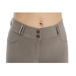 Horseware Newmarket broek middelhoge taille kniegreep Onweer Blauw Horseware Newmarket broek middelhoge taille kniegreep Onweer Blauw