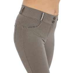 Horseware Newmarket broek middelhoge taille kniegreep Onweer Blauw Horseware Newmarket broek middelhoge taille kniegreep Onweer Blauw