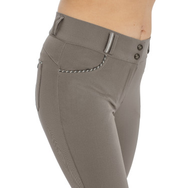 Horseware Newmarket broek middelhoge taille kniegreep Onweer Blauw Horseware Newmarket broek middelhoge taille kniegreep Onweer Blauw