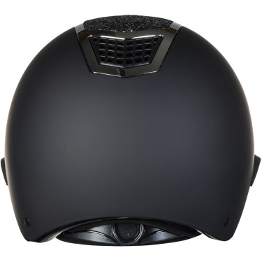 Glamour Shield Helm HKM Zwart / zilverkleurig