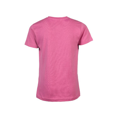 Kinder T-shirt Pony Club HKM Roze