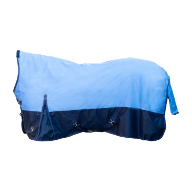 Highneck deken HKM Norwich 600D 100g Donkerblauw / lichtblauw Highneck deken HKM Norwich 600D 100g Donkerblauw / lichtblauw