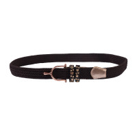 Elastische riem Rosegold Glamour Style HKM Bruin / roségoud