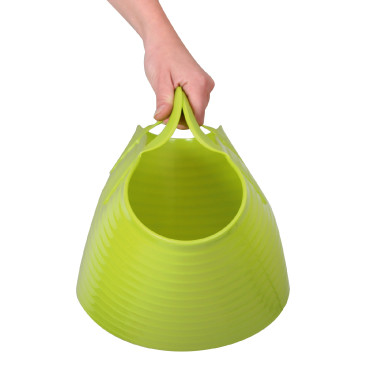 Flexibele emmer FlexBag Kerbl Pistache Groen