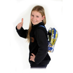 Set van 7 borstels in rugzak Kerbl Blauw