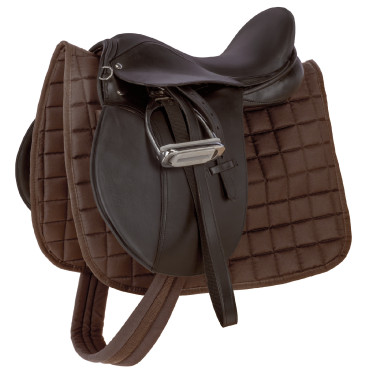 Sattelset Haflinger 17,5" Bruin