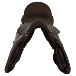 Sattelset Haflinger 17,5" Bruin