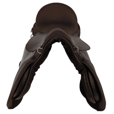 Sattelset Haflinger 17,5" Bruin
