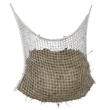 Filetnet hooi mazen 3 x 3 cm wit Kerbl