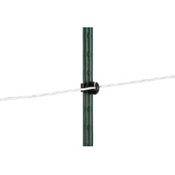 Ringisolator clip T-Post AKO per 25 Zwart