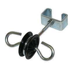 Dubbele ankerisolator T-post AKO per 4 Zwart Dubbele ankerisolator T-post AKO per 4 Zwart