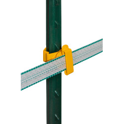 Isolator band T-Post AKO per 25 Geel Isolator band T-Post AKO per 25 Geel