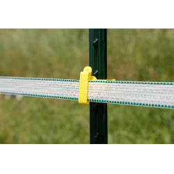 Isolator band T-Post AKO per 25 Geel Isolator band T-Post AKO per 25 Geel