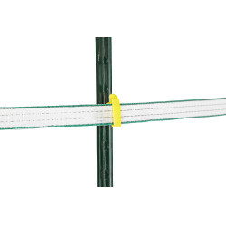 Isolator band T-Post AKO per 25 Geel Isolator band T-Post AKO per 25 Geel