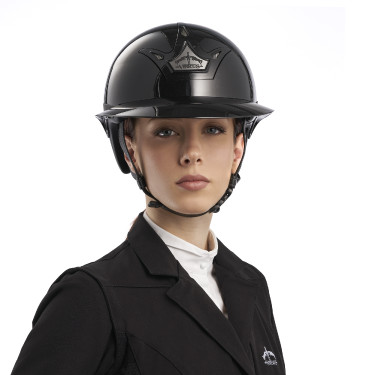 Veredus Vita GST-helm standaardklep Glanzend zwart