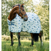 Vliegendeken Horseware Amigo Bug Rug XL Plus Zilver / titaniumgrijs / zilver