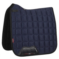 Dressuurdekje LeMieux Carbon Mesh Square Marineblauw