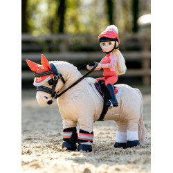 Vliegenmasker voor speelgoed Mini Pony LeMieux Koraalcrush Oranje