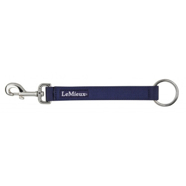 Gurt mit Karabinerhaken LeMieux Hook & Loop Marineblauw