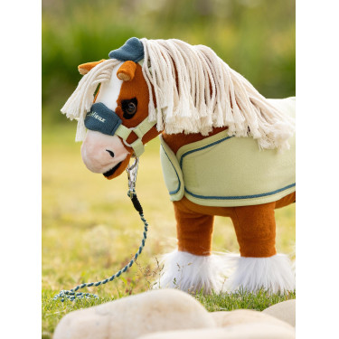 Vogue halster voor speelgoed Mini Pony LeMieux Badge Groen
