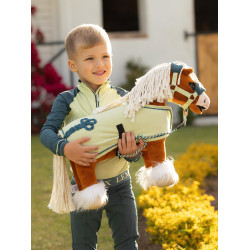 Vogue halster voor speelgoed Mini Pony LeMieux Badge Groen