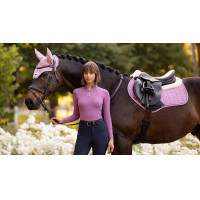 LeMieux Merino+ Suede Close Contact Vierkant Zadeldek