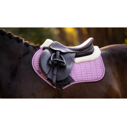 LeMieux Merino+ Suede Close Contact Vierkant Zadeldek