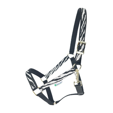 Halster Bucas Dublin Zebra / zwart Motieven