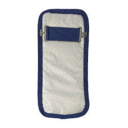 Borstverlenging Bucas Smartex met T-haak Marine / zilver Blauw Borstverlenging Bucas Smartex met T-haak Marine / zilver Blauw