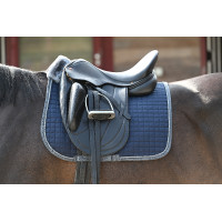 Zadeldek Bucas Show-Line Dressuur Wit / wit Zadeldek Bucas Show-Line Dressuur Wit / wit